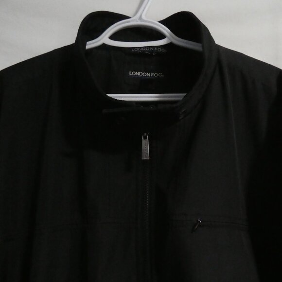 LONDON FOG | 2XL | Black Lightweight Spring and Fall Jacket - Picture 4 of 15